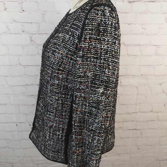 Lafayette 148 New York Women's Boucle Knit Jacket - Picture 5 of 10